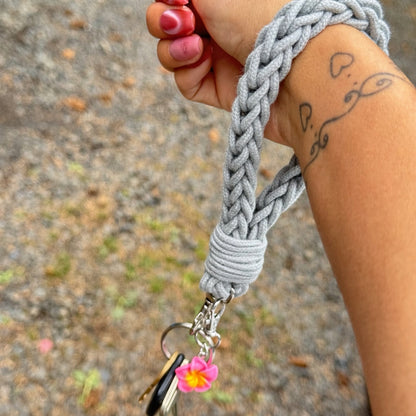Wristlet Keychain w/ Charm