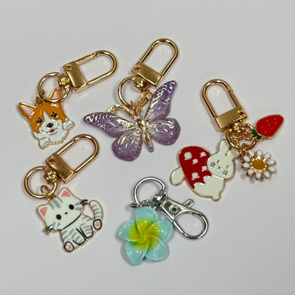 Wristlet Keychain w/ Charm