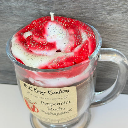Peppermint Mocha Mug Candle